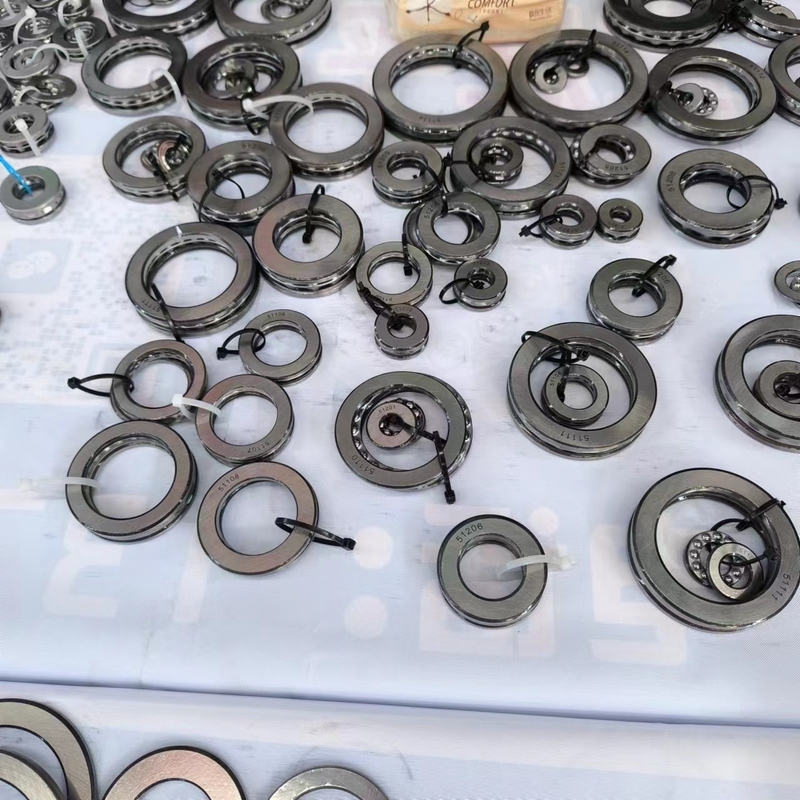 단일 행 2.5x6x3mm 축형 미니어처 청동 케이지 비행기 내구성 스프러스 볼 베어링